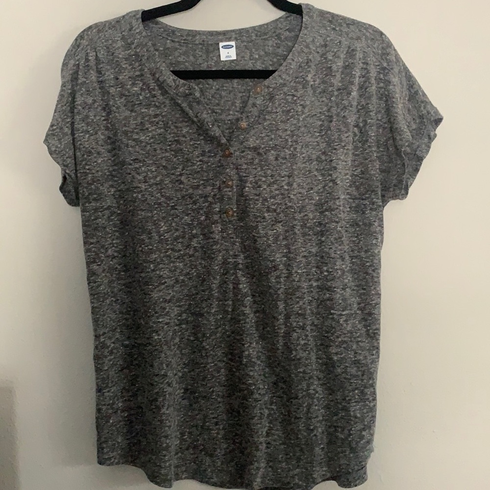 Old navy button down tee shirt